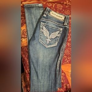 Rock Revival Lucille Skinny  Jeans Size 25